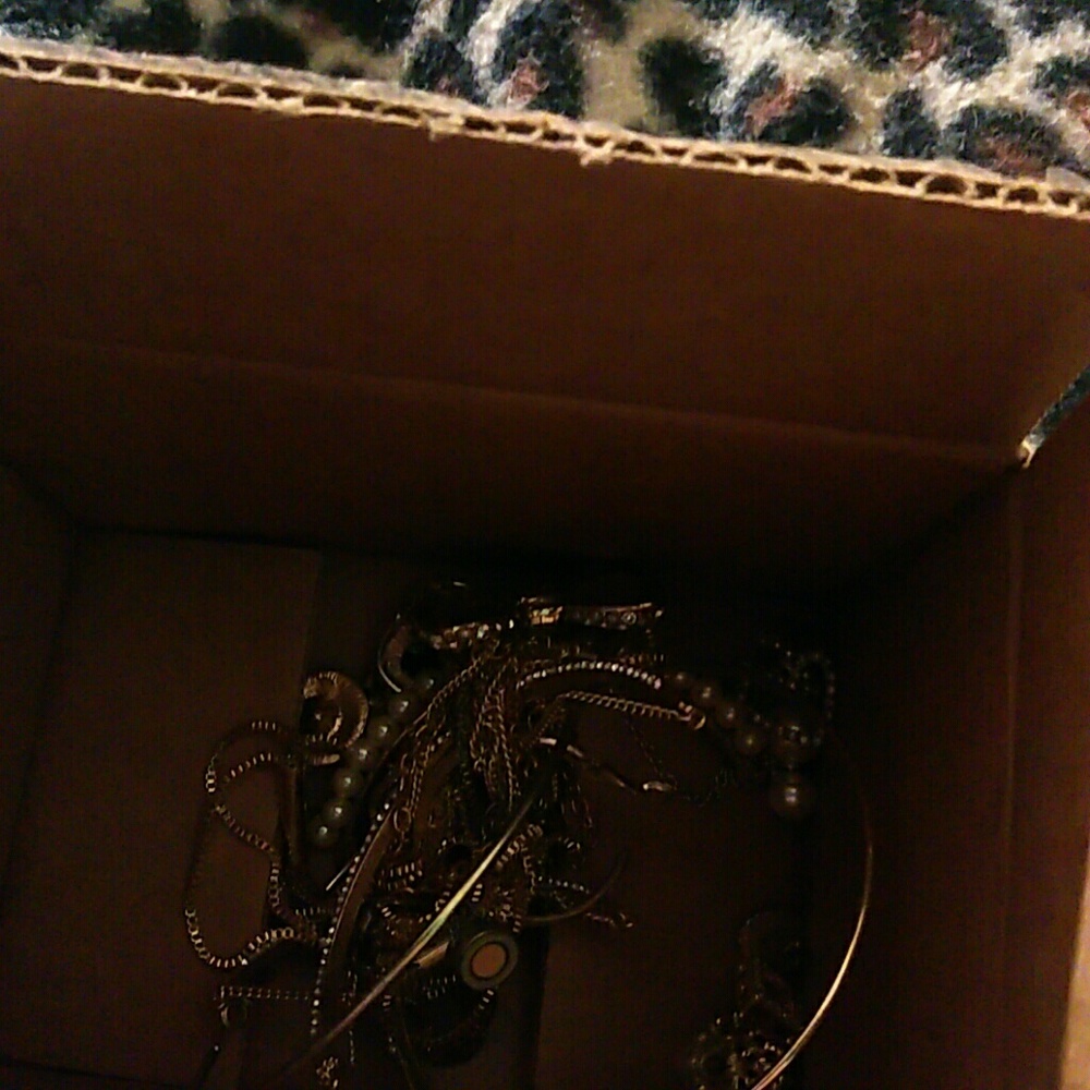 Box full of jewelry